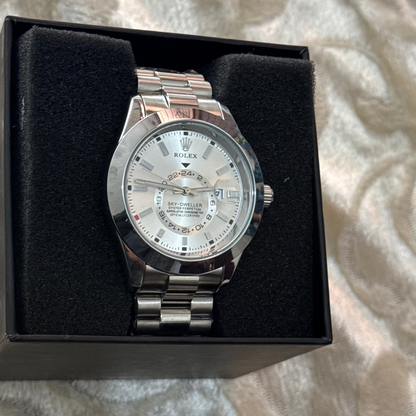 Rolex SKY-DWELLER Date White